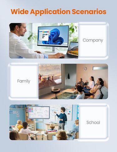 MOGOOD Gigabit Ethernet Switch 2 Port، ثنائي الاتجاه 1 في 2 خارج الشبكة، محول LAN للعزل المادي، التوصيل والتشغيل بدون طاقة، كابل Cat5/5e/6 متوافق مع كاميرا طابعة جهاز توجيه الكمبيوتر المحمول in Kuwait