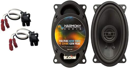 Harmony Audio - Compatible with Chevy Silverado Pickup 1999-2007 Rear Pillar Factory Replacement Speakers in Kuwait