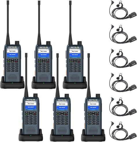 Retevis MateTalk C3 Professional Two-Way Radio（1 PC）, 1.77" Large Screen, Long Range Walkie Talkie with Text Messaging,Job Ticket System, 2200mAh, Alert, NOAA,Group Call 2 Way Radios for Hotel Retail in Kuwait