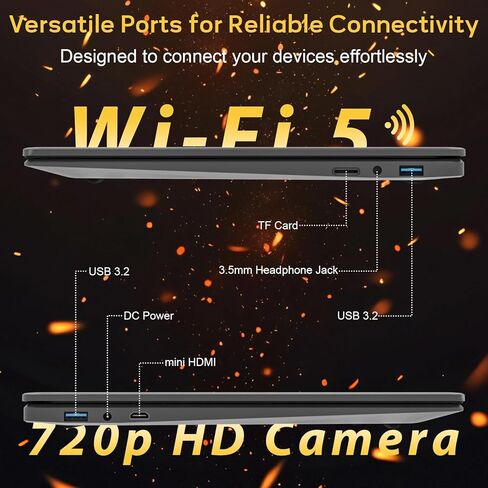 2026 15.6" FHD Laptop Computer with 24GB RAM 256GB SSD, Core i3 Processor(Up to 3.70 GHz), Win 11 Pro, Office Lifetime License, Backlit Keyboard, Fingerprint, Numeric Keypad, HDMI, Long Battery Life in Kuwait