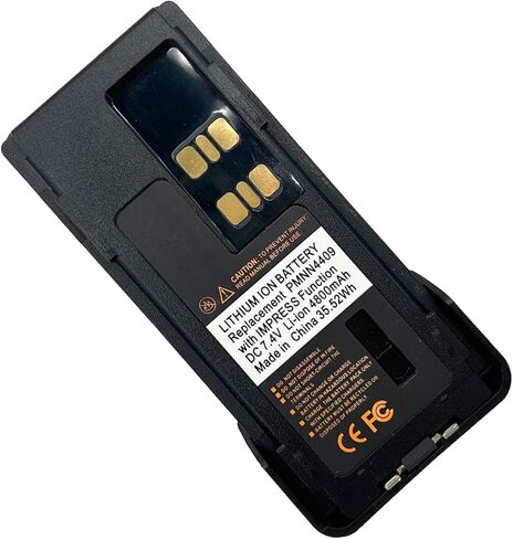 10 Pack PMNN4409 PMNN4409AR Impress 4800mAh 7.4V Li-ion Battery for XPR7550 XPR7550e XPX7580e XPR3500e XPR3300e XPR3500 XPR3300 APX4000 APX1000 Portable Radio PMNN4489B PMNN4491C PMNN4491A PMNN4493A in Kuwait