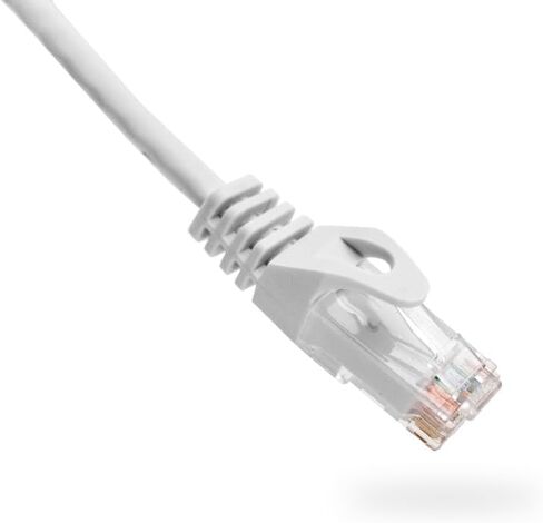 Cat6 Ethernet Patch Cable Black 100ft, 550MHZ UTP 24 AWG Bare Copper Molded Snagless Ferrari Boot Network Patch Cable with Connector – High-Speed Internet Cable LAN Wire for Computer Networks in Saudi Arabia