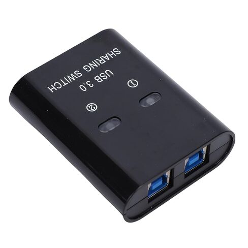 محول USB 3.0، محول USB 2 في 1، جهازي كمبيوتر يشاركان جهازًا واحدًا مع التوصيل والتشغيل، مثالي للطابعة ولوحة المفاتيح والماوس والماسح الضوئي in Kuwait