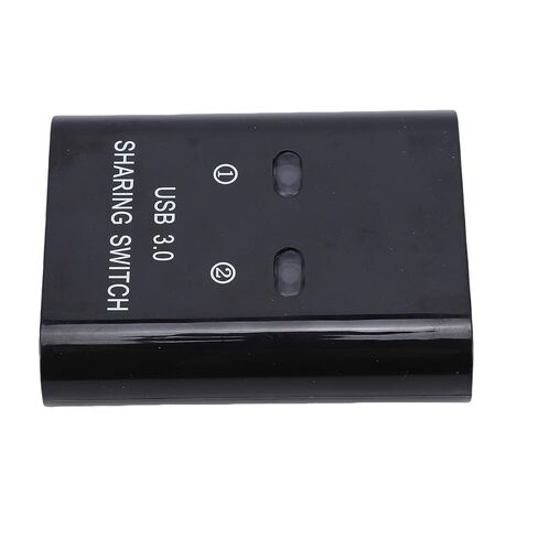 محول USB 3.0، محول USB 2 في 1، جهازي كمبيوتر يشاركان جهازًا واحدًا مع التوصيل والتشغيل، مثالي للطابعة ولوحة المفاتيح والماوس والماسح الضوئي in Kuwait