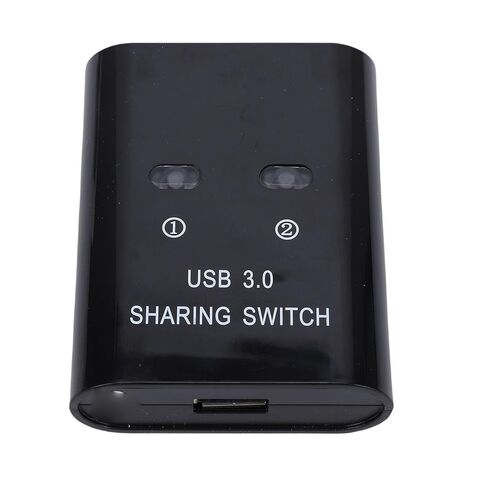 محول USB 3.0، محول USB 2 في 1، جهازي كمبيوتر يشاركان جهازًا واحدًا مع التوصيل والتشغيل، مثالي للطابعة ولوحة المفاتيح والماوس والماسح الضوئي in Kuwait