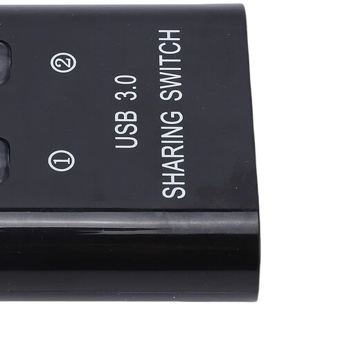 محول USB 3.0، محول USB 2 في 1، جهازي كمبيوتر يشاركان جهازًا واحدًا مع التوصيل والتشغيل، مثالي للطابعة ولوحة المفاتيح والماوس والماسح الضوئي in Kuwait