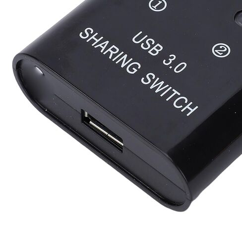 محول USB 3.0، محول USB 2 في 1، جهازي كمبيوتر يشاركان جهازًا واحدًا مع التوصيل والتشغيل، مثالي للطابعة ولوحة المفاتيح والماوس والماسح الضوئي in Kuwait