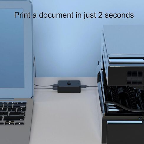 محول USB 2.0، جهازي كمبيوتر يشاركان 1، محدد محول USB في 1، محور صندوق محول محيطي، مثالي للماوس ولوحة المفاتيح والطابعة والماسح الضوئي in Kuwait