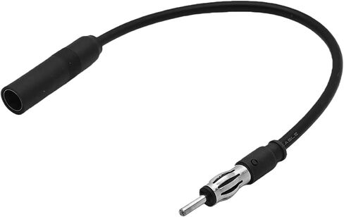 12.6 Inch Car Radio Antenna Extension Cable, Male to Female AM/FM Antenna Adapter for Vehicle Stereo, Head Unit, CD and Media Receivers in Saudi Arabia