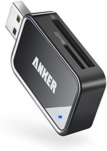 Anker 4-Port USB 3.0 Unibody Aluminum Portable Data Hub & USB 3.0 SD Card Reader (Bundle) in Kuwait