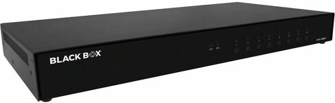 محول Black Box KVM، معتمد من NIAP 4.0 - 8 منافذ، شاشة واحدة، DVI-I، CAC in Kuwait