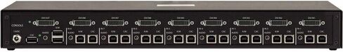محول Black Box KVM، معتمد من NIAP 4.0 - 8 منافذ، شاشة واحدة، DVI-I، CAC in Kuwait