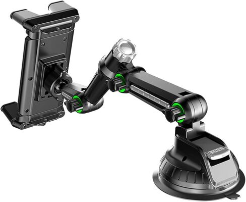 حامل حامل مثبت على تابلت السيارة لتثبيت لوحات عدادات السيارة يعزز الطول والثبات والتوافق الواسع مع حامل الأجهزة اللوحية القابل للتعديل in Kuwait