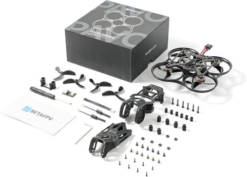 BETAFPV Pavo Pico II Brushless Whoop Drone, Ultra-Light 2S Cinewhoop with HD VTX Bracket II, F4 2S 20A AIO FC, 1102 14000KV Motor, Compatible with O4/O4 Pro VTX for Cruising Indoors Outdoors PNP ELRS in Kuwait