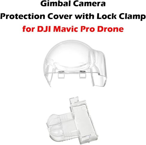 غطاء حماية كاميرا Gimbal الأصلي مع مشبك قفل لـ DJI Mavic Pro Drone غطاء Gimbal بديل لأجزاء إصلاح Mavic Pro Platinum UAV - جديد in Kuwait
