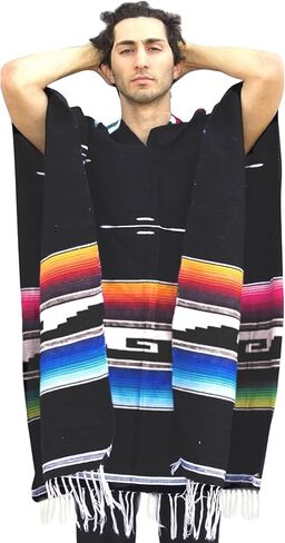 معطف Del Mex Serape على طراز الأزتيك المكسيكي in Kuwait