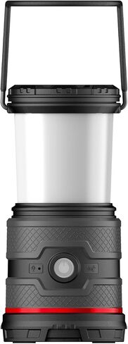 COAST EAL35R فانوس منطقة الطوارئ والتخييم LED 1000 لومن يمكن التحكم فيه صوتيًا مع وضع وميض دافئ وأبيض بارد ونهاري وأحمر وأحمر، ووظيفة بنك الطاقة - صحراوي in Kuwait