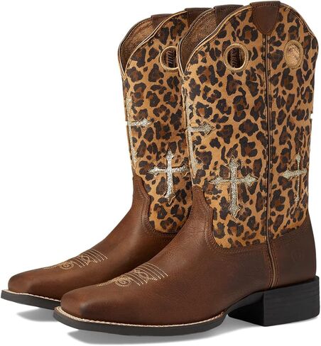 ARIAT Women's Round Up Crossroads Western Boot in Saudi Arabia