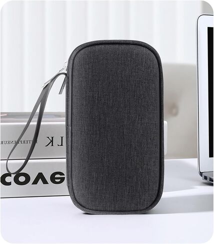 BUBM 10 Slots USB Flash Drive Case, Ant Cloth Thumb Drive Organizer, Portable U Disk Storage Holder, Electronic Accessories Carrying Pouch for USB Drives,Black in Kuwait