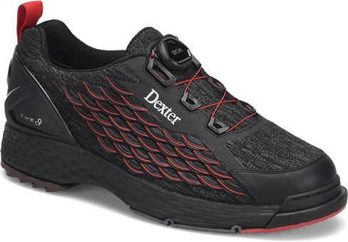Dexter The C-9 Knit Boa Black/Red Mens Size 5 in Saudi Arabia