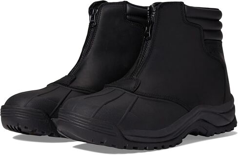 Propet Men's Blizzard Mid Zip Calf Boot, Black, 14 XX-Wide in Saudi Arabia