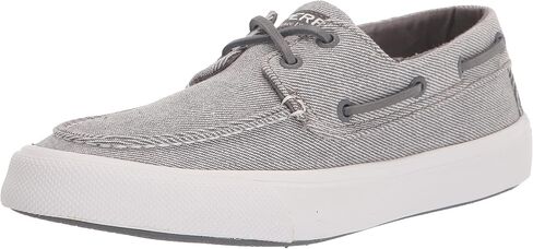 Sperry Men's Bahama II Boat Shoe, RED Linen, 4.5 in Saudi Arabia