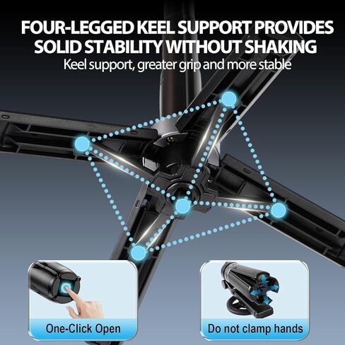 4-in-1 Multifunctional 360° Rotation Magnetic Selfie Stick Universal Magnetic Phone Tripod with Wireless Remote,Portable Extendable Mag Tripod,for Video Recording & Vlog,for iPhone & Android in Kuwait