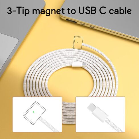 70W Magnetic 3 Mac Book Pro Charger & 85W 2 T-Tip Mac Book Pro Charger in Kuwait