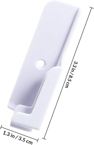 BESPORTBLE Adjustable White Wall-Mounted Phone and Tablet Wall Dock Bracket with Slot for Home and Office Use in Kuwait