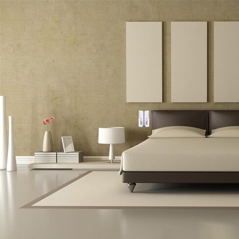 BESPORTBLE Adjustable White Wall-Mounted Phone and Tablet Wall Dock Bracket with Slot for Home and Office Use in Kuwait