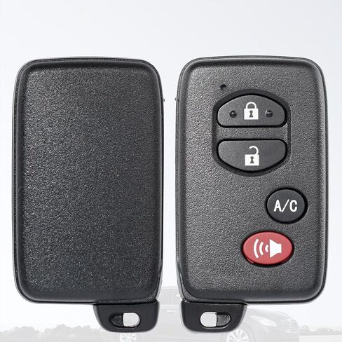 MechanMagic Smart Key Fob Remote Replacement Fits for Toyota Prius 2010 2011 2012 2013 2014 2015 Proxy Keyless Entry Remote Control Push Start Button HYQ14ACX 271451-5290 89904-47350 in Kuwait