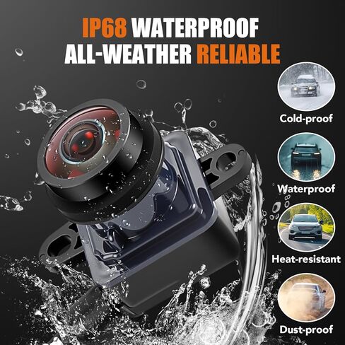 LCWRGS Backup Camera Rear View Compatible with 2011 2012 2013 2014 Dodge Charger Chrysler 300 Night Vision HD Park Assist Reverse Camera Replaces# 56054058AD, 56054058AF, 56054058AE in Kuwait