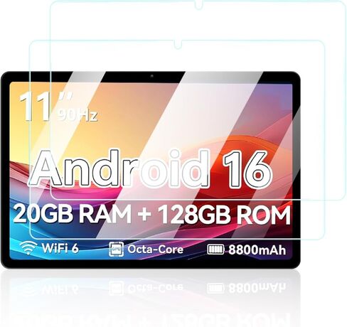 Screen Protector for Frameflow P11T Android 16 11 inch Tablet, Anti-Scratch 9H Hardness Touch Sensitive 2.5D Rounded Edges Bubble Free Easy to Install,2 Pack in Kuwait