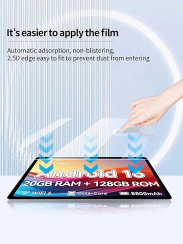 Screen Protector for Frameflow P11T Android 16 11 inch Tablet, Anti-Scratch 9H Hardness Touch Sensitive 2.5D Rounded Edges Bubble Free Easy to Install,2 Pack in Kuwait
