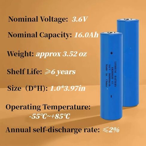 ER261020 CC 3.6V 16.0AH مزدوج C بطاريات ليثيوم ثيونيل 12 حزمة لتحديد المواقع تخزين ذاكرة Digitrak sonde in Kuwait