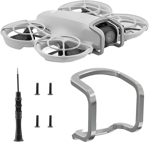 واقي حماية المروحة Neo 2 - واقيات حماية ضد الاصطدام 2 في 1 + واقي ممتص للصدمات لطائرة DJI Neo 2 بدون طيار، مجموعة ملحقات سريعة التركيب in Saudi Arabia