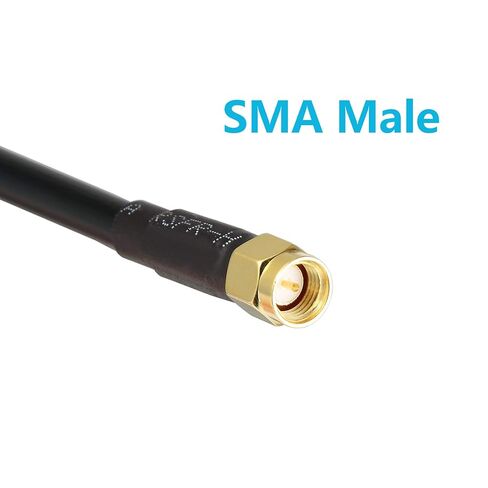 20ft SMA Extension Cable, SMA Male to SMA Female Connector 50 Ohm KMR240 Low Loss SMA Coax Coaxial Cable for 4G LTE Router Cellular SDR USB Dongle Receiver in Saudi Arabia