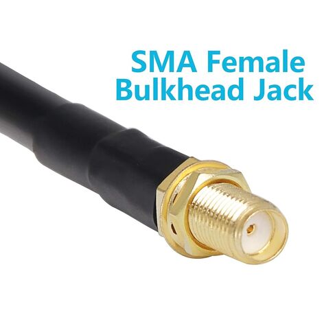 20ft SMA Extension Cable, SMA Male to SMA Female Connector 50 Ohm KMR240 Low Loss SMA Coax Coaxial Cable for 4G LTE Router Cellular SDR USB Dongle Receiver in Saudi Arabia