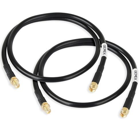 20ft SMA Extension Cable, SMA Male to SMA Female Connector 50 Ohm KMR240 Low Loss SMA Coax Coaxial Cable for 4G LTE Router Cellular SDR USB Dongle Receiver in Saudi Arabia
