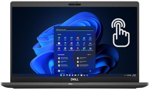 Dell Latitude 7310 Laptop | 13" 1920x1080 FHD Touchscreen | Core i7-10610U 4 cores 4.9GHz | 16GB DDR4 RAM, 512GB NVMe SSD | Win 11 Pro Black (Renewed) in Kuwait