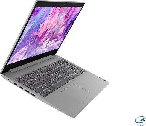 لينوفو - لاب توب IdeaPad 3 مقاس 15 بوصة - Intel Core i3-1005G1 - ذاكرة 8 جيجا بايت - SSD 256 جيجا بايت - رمادي بلاتيني - 81WE011UUS (متجدد) in Kuwait