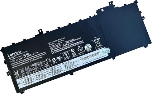 LE NO VO 01AV430 01AV431 11.52V 4950mAh 57Wh / 01AV429 01AV494 11.58V 4920mAh 57Wh 4-Cell battery For ThinkPad X1 Carbon Gen 5 (launch at 2017 year),X1 Carbon Gen 6 (launch at 2018 year) laptops in Kuwait