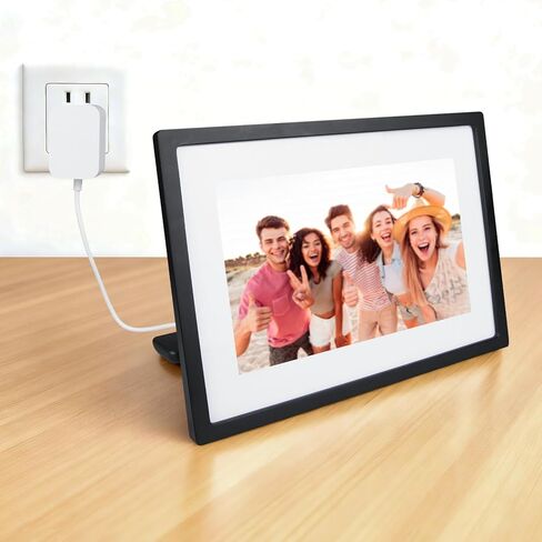 سلك طاقة بديل لإطار الصورة الرقمية Skylight مقاس 10 بوصة SKY002/SKYV3 10 بوصة (رقم المنتج: 916496)، كابل إمداد محول شاحن بطول 6.5 قدم 5 فولت 2 أمبير - أبيض in Kuwait