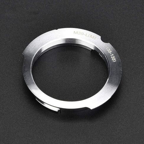 L(M39) LM 35-135mm Adapter Ring, Auto Focus Adapter, LM EA7 Connection Compatible with 35mm 135mm Lenses for VM ZM Cameras (50-75) in Saudi Arabia