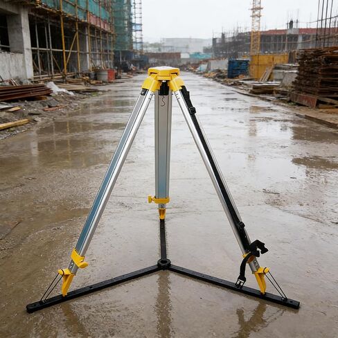 Tripod Stabilizer, Aluminum Foldable Floor Guide with O Loop Reinforced Feet, Ideal for Photography & Surveying Equipment on Uneven Terrain in Kuwait