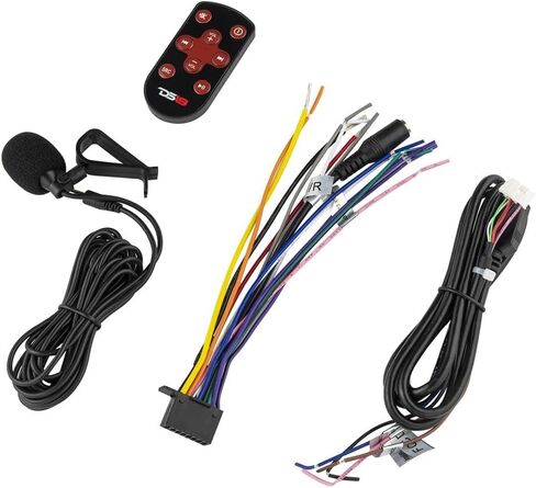 DS18 DDX6.9ML 6.9 بوصة شاشة لمس Mechless مزدوجة الدين مع بلوتوث وUSB ووصلة مرآة لنظام iOS وAndroid AUX/USB/SD/AM/FM (متجدد) in Kuwait