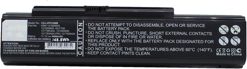 Replacement Battery for Lenov'o 121000649,121000659,121TM030A,121TS0A0A,45J7706,45J77O6,ASM 121000649,ASM 121000659,ASM 121TM030A,FRU 121TM030A,FRU 121TS0A0A,L08P6D11,LO8P6D11,4400mAh in Kuwait