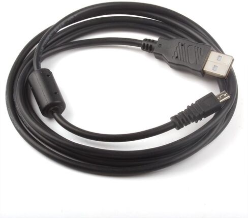 Camera Cable Data Transfer Cord Compatible with Panasonic Lumix DMC-FZ18, DMC-FZ48, DMC-FZ150, DMC-TZ36, DMC-TZ37, DMC-TZ50, DMC-LS80, DMC-LS85, DMC-LS86 Camera (6.6ft) in Kuwait