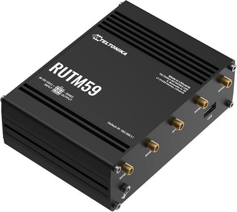 RUTM59000000 / الحزمة القياسية مع وحدة تزويد الطاقة الأمريكية، لا توجد شبكة WI-FI، شبكة 5G متوافقة مع الإصدارات السابقة من شبكة WI in Kuwait