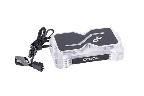 Alphacool GPX SLI Connector Dual - Plexi - Addressable RGB - 3 PCI-E Space (12940) in Kuwait